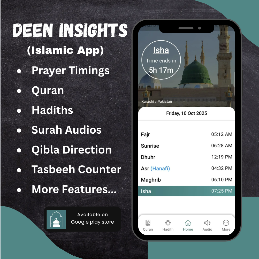 Deen Insights App Mockup
